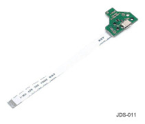 Kontroll laddningsuttag kort flexkabel band 12 stift för PS4 Gamepad Ny (FMY) JDS-011