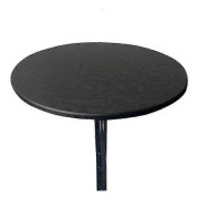6 färger rund 60-130cm elastisk passform duk skyddande överdrag vattentät bordsduk