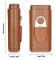 Cigarr Humidor Set i läder