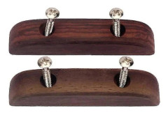 2 st Rosenträ Basgitarr Tumstöd Fingerstöd Gitarrtillbehör Tumspänne (Kaffe)