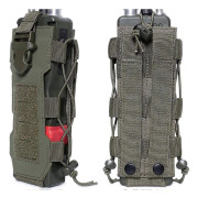 Molle Justerbar Vattenflaskhållare Vattentät Nylon Taktisk Flaskhållare för Ryggsäck Bälte - Svart (FMY) Multicolor Army Green