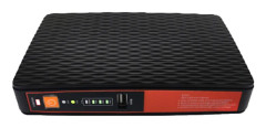 Mini UPS Batteribackup Oavbruten Strömförsörjning för WiFi Router Modem Säkerhetskamera 5V 9V 12V POE LAN 24V
