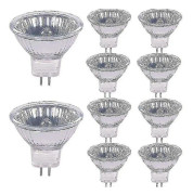 Halogenlampor 20w 12v Gu4 Sockel 2800k Varmvit Dimbar, 10-pack XC (FMY)