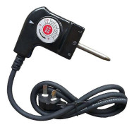 Elektrisk spis strömkabelkoppling med temperaturkontroll