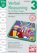 11+ Verbal Reasoning Year 4/5 GL & Other Styles Workbook 3