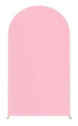 Typ C 6FT 80x180cm U-Formad Bakgrund Båge Ram Ställ Elastiskt Överdrag för Bröllopsceremoni Födelsedag (FMY) Multicolor Style D