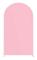 Typ C 6FT 80x180cm U-Formad Bakgrund Båge Ram Ställ Elastiskt Överdrag för Bröllopsceremoni Födelsedag (FMY) Multicolor Style D