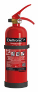 Deltronic Brandsläckare pulver 2kg Röd - 2kg Pulversläckare för Brandbekämpning