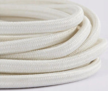 IKEA STRALA stjärnlampsockel med kabel vit 4m