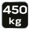 Motorstativ, lastkapacitet 450 kg