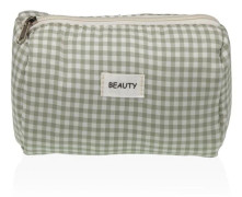 Resenecessär Versa Vichy Grön Polyester 8 x 11 x 18 cm