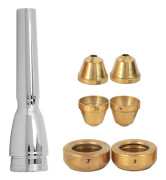 Professionell Trumpet Munstycke Set Mässing 3C 3B 2C 2B Musikinstrument Tillbehör