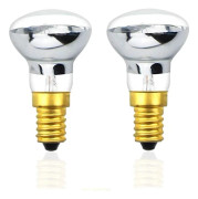 [CA] 2-pack R39 E14 Dimbar Reflektorlampa 25W för Lavalampor [JUN]