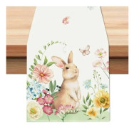 /EA/Kaninblommor Vår Sommar Säsongsbetonad Semester Kök Matbord Dekoration för Inomhus Utomhus Hem Festinredning