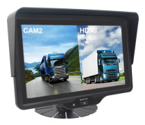 Monitor för backkamera 10" 1 kanal HDMI 2 kanal AHD 12-24V