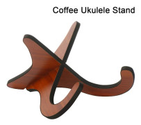 Vikbart Gitarrställ i Trä för Ukulele