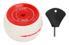 Putter Hjul Golfboll Justerbar Putting Träningsboll med Insexnyckel för Träning