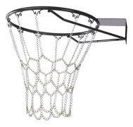 Hållbar galvaniserad stålkjedja för basketnät, basketnät för utomhusbruk, basketplaner på campus (exklusive basketställ)