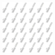/EA/ Vattentät Kabelorganiserare i Nylon - 100-pack Professionella Kabelhanteringsetiketter 10mm - Enkelt att Märka, Identifiera och Organisera Kablar