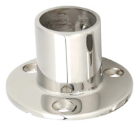 MJS013 90 Degree Round Base Stainless Steel Boat Rail Fitting 30MM