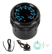 /EA/2 tum 52 mm Turbo Boostmätare 7 Färginställningar PSI Tryckmätare Varvräknare Kit för Bensinmodifierade Modeller