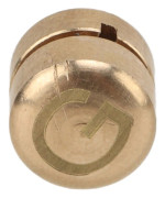 Wolf Tone Mute Polering Finish Fint Hantverk Mässing Violin Övning Mute för Violin