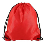 /EA/10 st Dragskoväska Dragsko Vattentät Nylon för Gym Shopping Sport Yoga Resor Röd