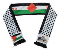 Palestina Flagga Halsduk Palestina Nationell Flagga Halsduk 7 7 7