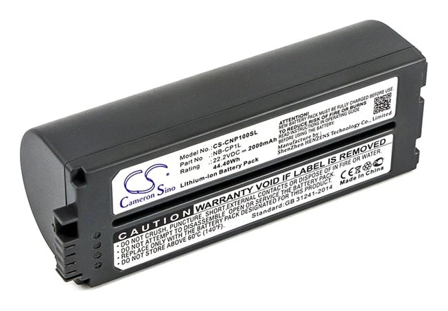 Batteri till Skrivare för Canon Selphy CP-100, Selphy CP-200, Selphy CP-220 m.fl.