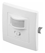 Väggströmbrytare 160° Infälld Rörelsedetektor för Lampor, LED-lampor, Halogenlampor