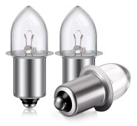 |HH| 6-volts/ 4d-4,8-volts 0,75a Bajonettbaserad Krypton Ersättningslampa för Ficklampor (3-pack)