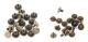/EA/Koppar Mässing Platt Huvud Skruvar Muttrar Nitar (6.5mm, 20st) för Läder Keps Tillbehör