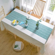 NY-Rektangulär bordsduk för matsal kök inredning, 140 x 260 cm
