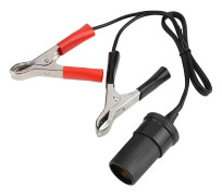 /EA/Cigarettändaradapter, 12V Bilbatteri Clip On Adapter Cigarettuttag Tändare Reseladdare