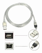 /EA/För Mini DV MiniDV USB-datakabel FireWire IEEE 1394 HDV videokamera för redigering på PC