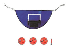 /EA/Trampolin Basketkorg med Minibasketboll Lätt att Installera Basketkorg Trampolin för Pauser (HY)