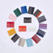 Gao Yade visitkortsfodral unisex horisontell hundtand multifunktionell liten kortfodral skyddande klämma myntbörs mini