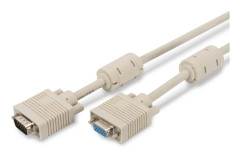 Digitus AK-310203-050-E VGA-kabel 5 m VGA (D-Sub) Beige