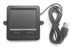 Trådbunden USB-styrplatta mus för stationär och bärbar dator, portabel styrplatta med förbättrad beröringskänslighet.