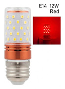 LED Majs Färgglada Glödlampor Majslampa RÖD E14 12W E14 12W röd E14 12W-E14 12W[pl]