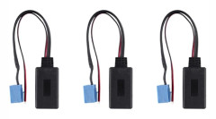 3X Bluetooth-musikadapter Aux-radiogränssnitt utan stereohjälpkabel för 147 156 159 Brera Mito Gt