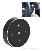 Bluetooth Bilrattsfjärrkontroll Telefon Musik Kontroller Kamerafjärrutlösare