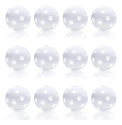 /EA/ 12-pack plastbasebollar för träning, lätta bollar för inomhus- och utomhusbruk
