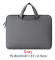 11 13 14 15 15,6 tum Laptopväska För Laptop MacBook grå grey 15.6 tum[pl]
