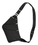 Sling Ryggsäck Bröstväska Lättviktig Utomhus Sport Resa Vandring Stöldskydd Crossbody Axelväska