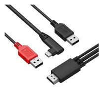 /HH/Xp-pen 3-i-1 USB-kabel passar till Artist 12 Innovator Display 16 ritplatta