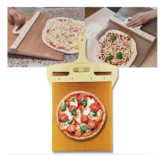 Glidande Pizzaspade, Pala Pizza Scorrevole, Pizzaöverföring Perfekt, Non-stick, Pizzaspade Med