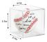 Baseboll Display Kub - Transparent Displayfodral