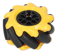 Mecanumhjul OmniDirectional Smart Robot Bildelar Tillbehör DIY Leksakskomponenter 60mm(1 Par )