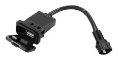 Motorcykel USB Strömladdningsgränssnitt Uttag Impulsladdningsport för 450SR SR450 800NK 800